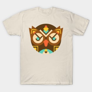 Tribal Ethnic Owl T-Shirt